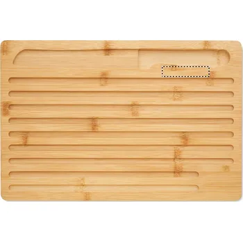 Kuchyňské prkénko Bambusové prkénko a nůž LASEROVÉ GRAVÍROVÁNÍ (MAX. 1 BARVA, 15X70MM) 1 barva 30 BOARD SIDE 2