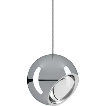 Žárovka LED Závěsné svítidlo Lodes Spidert 1 × 10 W, 12 cm, chromové, stmívatelné