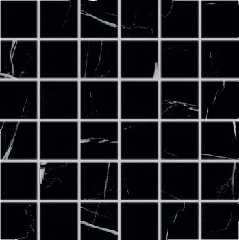 Obklad Flash - dlaždice mozaika 5x5 černá, tl. 9 mm DDM05833