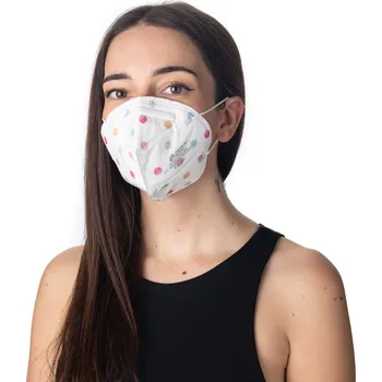 respirátor General Public Český Respirátor GPP2 FFP2 NR Barevné puntíky