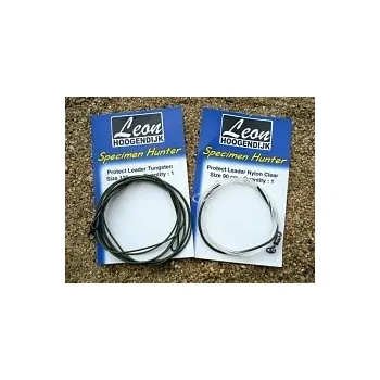 Leon Hoogendijk Protect Leader Nylon Clear 90cm