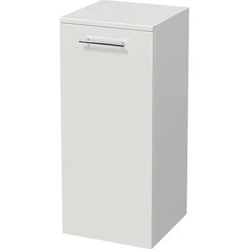 Koupelnový nábytek Koupelnová skříňka nízká Intedoor LANDAU IDEAL 82/35, 1 dveře, pravá bílá matná