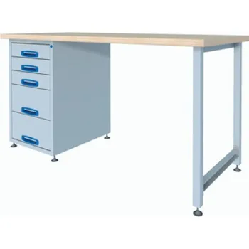 Dílenský stůl Dílenský pracovní stůl P15.1 Rozměry: 1673 x 600 x 860 mm
