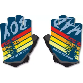 Cyklistické rukavice Dětské rukavice P2R Funki Boy blue 4-6let P20643