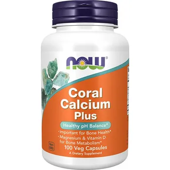 Now Foods Coral Calcium Plus - Coral Calcium Plus (100 Veg Kapsla)