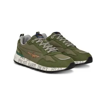 Pánské tenisky Sneakersy Aeronautica Militare 251SC276CT3332 Zelená 41