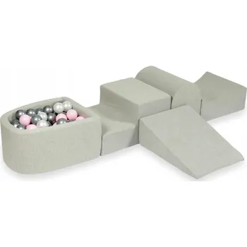 Dětské hřiště Pěnové dětské hřiště s kopečkem a bazénkem micro šedé