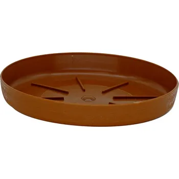 Květináč Miska pod květináč Loft 170x25 mm světle hnědá