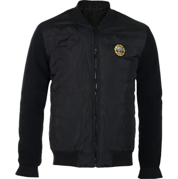 Pánský bomber bunda pánská Guns N' Roses - Classic Logo - BL Quilted - ROCK OFF - M
