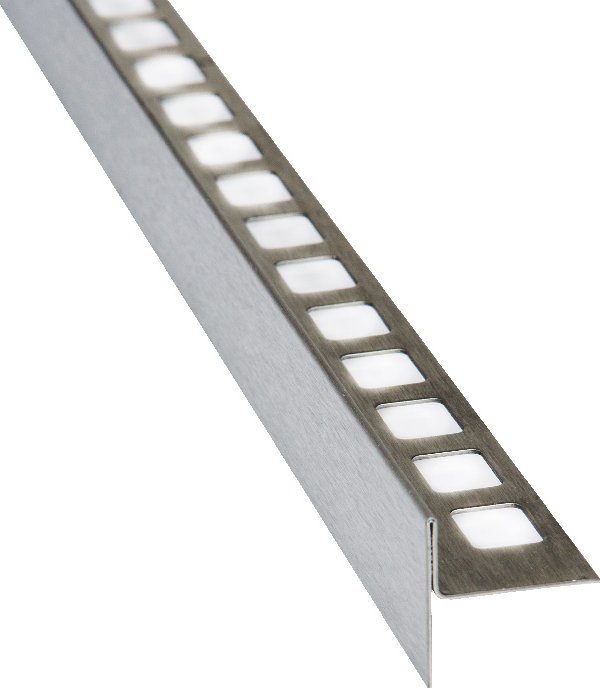 Spádová lišta profil-t, jednodílná, 11mm 120cm pravá