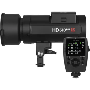 Studiové světlo Bateriový blesk Jinbei HD 610 PRO + řídící jednotka TR-Q7 MK II + reflektor