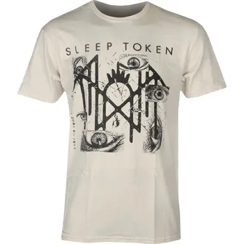 Oblečení a móda Tričko metal pánské Sleep Token - Eyes - ROCK OFF - SLTKTS19MNAT - XL
