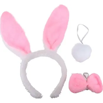 Karnevalový kostým Wiky Sada zajíček Barva: Růžová