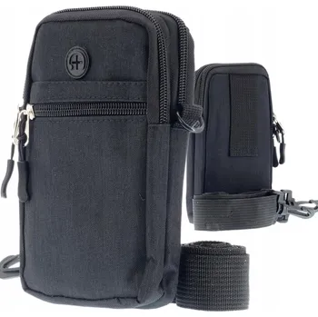 Outdoorové zavazadlo Cambell ledvinka na opasek městská černá