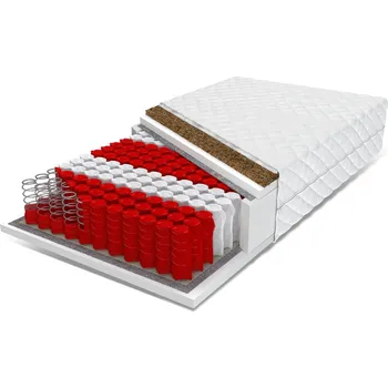 Matrace Matrace s taštičkovými pružinami ŚpijZdrowo 90 x 200 x 17 cm H3 , H4