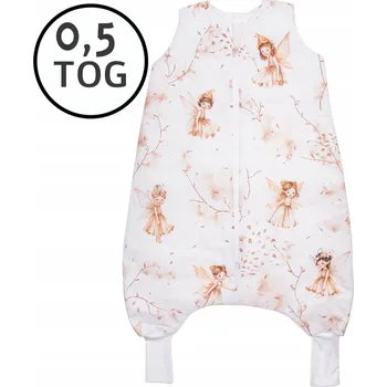 Zavinovačka LETNÍ Spací pytel s nohavicemi 56-68 XS 0,5 TOG BAVLNA 100% PRODUKT POLSKÝ