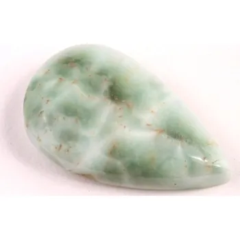 Přírodní kámen Kabošon Pectolite (zelený Larimar) č.3617 (29x17x7mm)