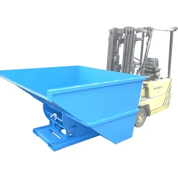 Výklopný kontejner pro vysokozdvižný vozík, objem 600 litrů