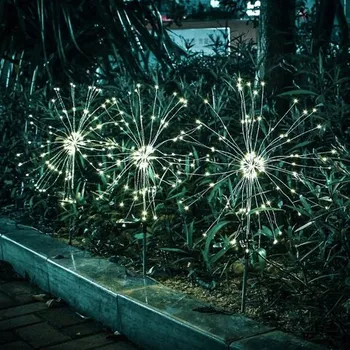 Venkovní osvětlení Solární zahradní lampa – pampelišky (sada 2 ks)