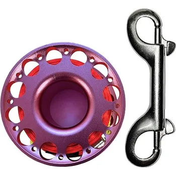 Plovací vesta Agama Alu 30 m s karabinou, růžová