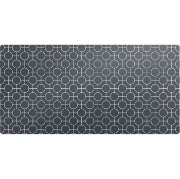 Obraz Univerzální ochranná podložka pod počítačové vybavení Geometrické kruhy 90x45 cm