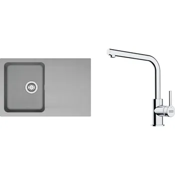 Granitový dřez Franke OID 611-78 šedá+FS 3230.031 143.0687.320 + Sleva 10% při zadání kódu "ZIMA10"