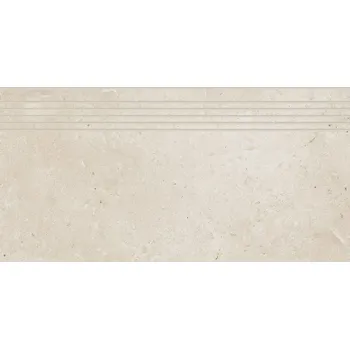 Dlažba Limestone - schodovka rektifikovaná 29,8x59,8 béžová, tl. 9 mm DCPSR801