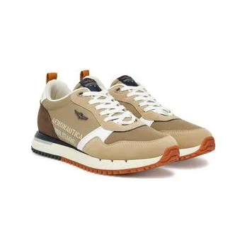 Pánské tenisky Sneakersy Aeronautica Militare 251SC283CT3544 Béžová 45
