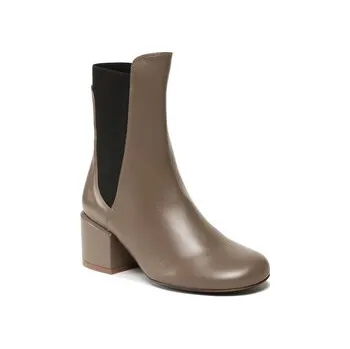 Dámské kozačky Polokozačky Patrizia Pepe 8Y0018/L011-B744 Hnědá 36