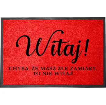 Hotová PVC rohožka venkovní 60 x 40 cm