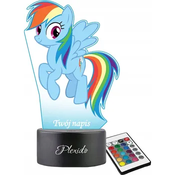 Lampička Plexido vícebarevná Noční lampa