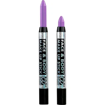 Karnevalový doplněk Fialová Make Up tužka