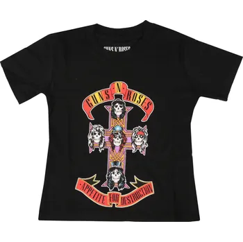 Pánské tričko Tričko metal dětské Guns N' Roses - Appetite For Destruction - ROCK OFF - GNRTS01BB GNRTSP01BB - 7-8