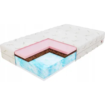 Matrace Pěnová Matrace 200x200 visco kokos FDM ERGO