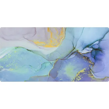 Obraz Ochranná podložka na stůl do kanceláře, abstraktní akvarel, 90x45 cm