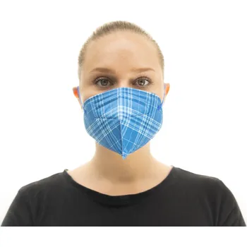 respirátor Balerina zdravotnický Český nano respirátor FFP2 - Denim stripes