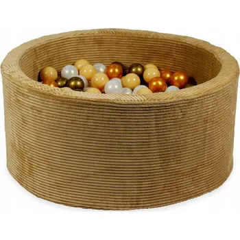 Dětský bazének Suchý bazén s míčky manšestr pískový