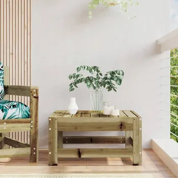 Zahradní podnožka, impregnované borové dřevo