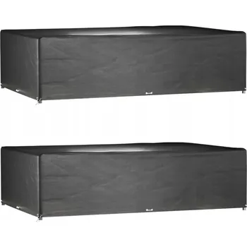 Krycí plachta Zahradní obal na soupravu 325 x 250 x 90 cm černý