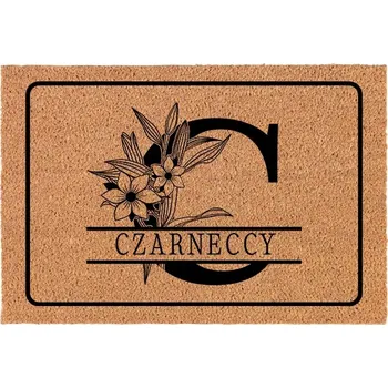 Rohožka Kokosová rohožka hotová 40 x 60 cm