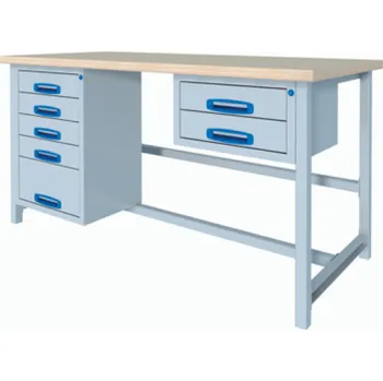 Dílenský stůl Dílenský pracovní stůl 15.2 Rozměry: 1673 x 700 x 833 mm