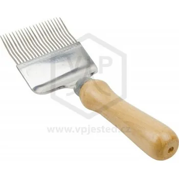 Odvíčkovací vidlička široká lomená 21 jehel