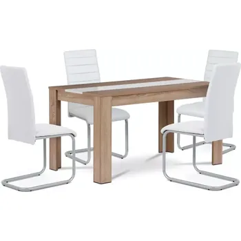 Jídelní set Jídelní set 1+4 MDF Dub Sonoma