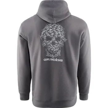 Rybářské oblečení Grundéns Mikina Bait Ball Hoodie Anchor - S