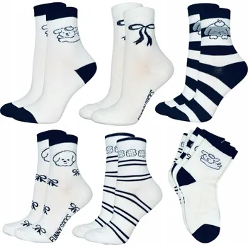 Dámské ponožky Motýlkové ponožky bavlna velikost 31