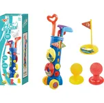 Mamido Dětský set na minigolf s vozíkem
