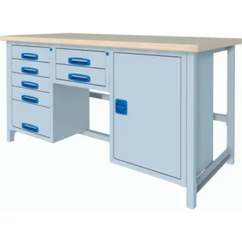 Dílenský stůl Dílenský pracovní stůl 15.7 Rozměry: 1673 x 700 x 833 mm