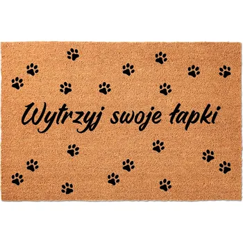 Rohožka KOKOSOVÁ ROHOŽKA PŘED DVEŘE NA BOTY WYTRZYJ SWOJE ŁAPKI