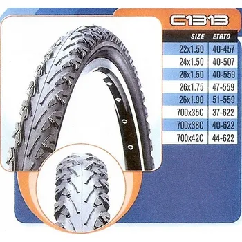 Komponent pro jízdní kolo plášť CST 700x35,37-622 C-1313 černý