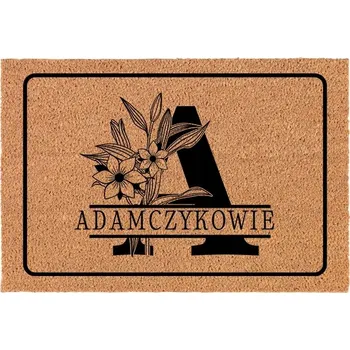 Rohožka Kokosová rohožka hotová 40 x 60 cm